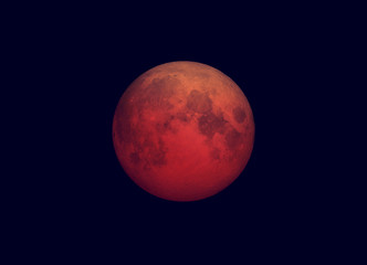 Obraz na płótnie Canvas lunar eclipse 
