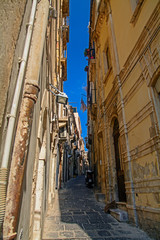 Fototapeta premium alley in Syrakus, Sicily