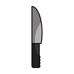 knife cutlery tool isolated icon vector illustration design