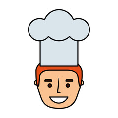 chef avatar character icon vector illustration design