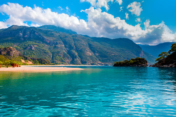 Oludeniz is one of the most famous beach in Turkey