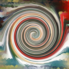 Swirls of digital paint suitable as background for projects
