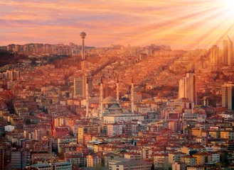 Fotobehang Ankara, Capital city of Turkey © muratart