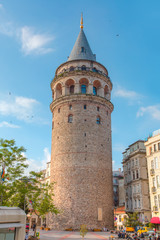 Fototapeta na wymiar Galata tower, istanbul