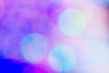 Christmas and Newyear season reflect bokeh of lighting as abstra