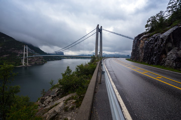 bridge over Lysefjord