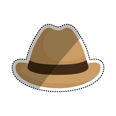Classic vintage hat icon vector illustration graphic design