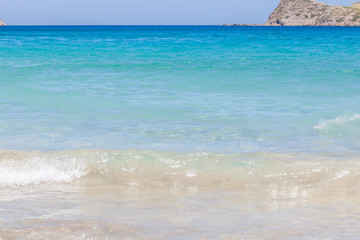 Obraz premium Summer Beach Scene, Crete