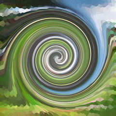 Swirls of digital paint suitable as background for projects
