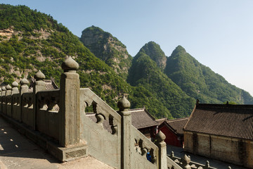 The monasteries of Wudang Mountains