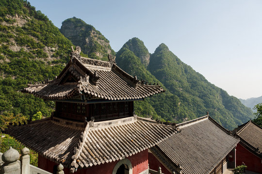 The monasteries of Wudang Mountains