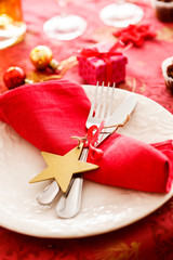 Christmas Table Setting