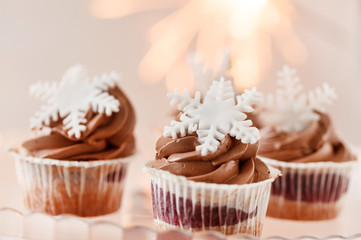 Christmas cupcakes