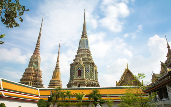 Wat Pho temple in Bangkok