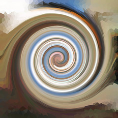 Swirls of digital paint suitable as background for projects