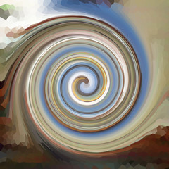 Swirls of digital paint suitable as background for projects