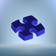 Part of 3 dimension puzzles icon