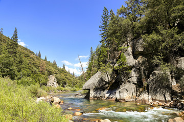 King's river at Sequoia national forest
