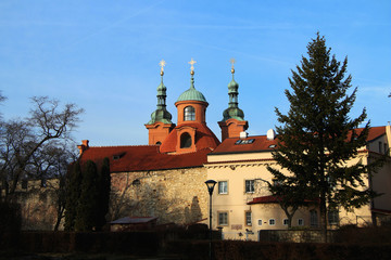 Fototapeta na wymiar Czech Republic. Prague. St Lawrence Church
