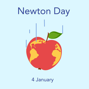 Newton day illustration