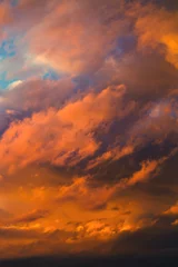 Photo sur Plexiglas Ciel beau paysage nuageux d& 39 hiver dramatique