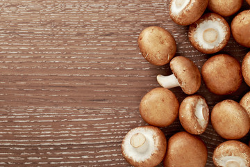 the raw royal mushrooms