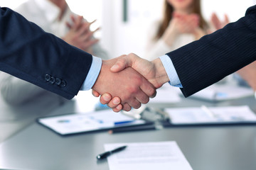 Business handshake