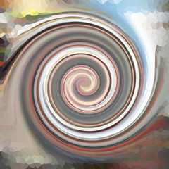 Swirls of digital paint suitable as background for projects on a