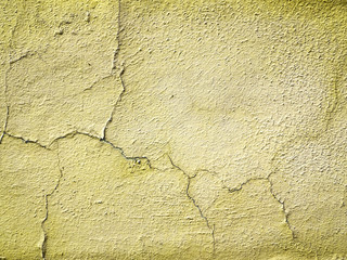 Obraz premium yellow background texture cement wall