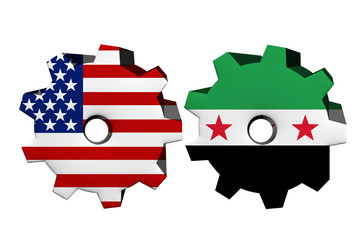 The United States of America and Syria working together