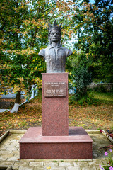 Obraz premium Bust (monument) Stephen III of Moldavia, known as Stephen the Great. Moldova