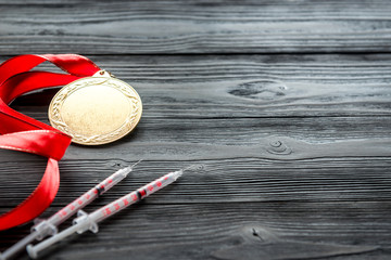 Concept of doping in sport - deprivation medals