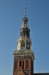 Torre del Kaasmuseum e antica pesa di Alkmaar, Olanda - Paesi Bassi