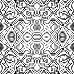 Abstract seamless background with doodle style, zen tangle for you design