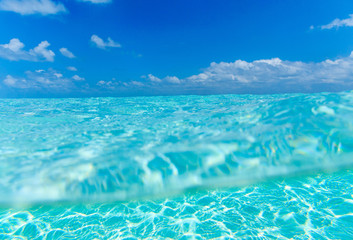 tropical beach in Maldives
