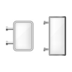 Ad banner vector illustration.