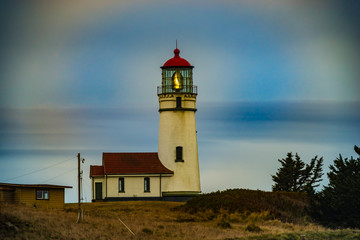 Fototapeta na wymiar Cape Blanco Lighthouse Oregon