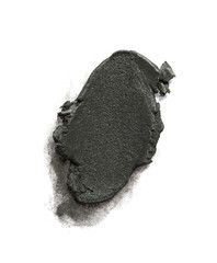Smudged black color cosmetic on background