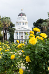California capitol building in Sacramento
