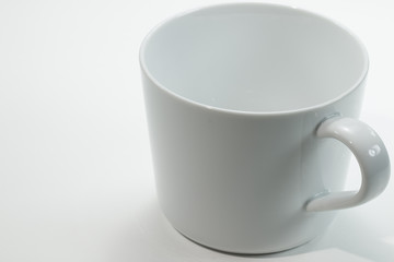 Empty White Mug