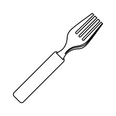 Restaurant cutlery utensil icon vector illustration graphic design