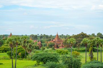 Ancient temples in Bagan, Myanmar