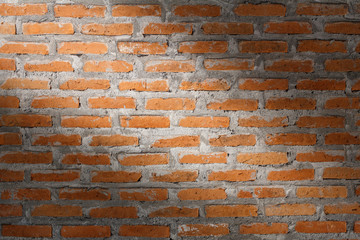 Brick wall texture, brick wall background for design with copy space for text or image.