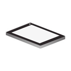 Tablet icon. Device gadget technology and electronic theme. Isolated design. Vector illustration