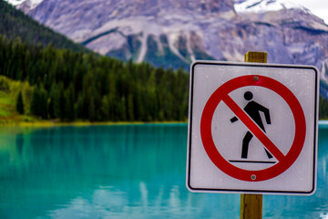 No walking on water