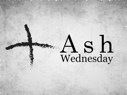 Ash Wednesday background