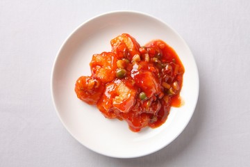 shrimp, seafood, 칠리새우, chili saeu, chili shrimp