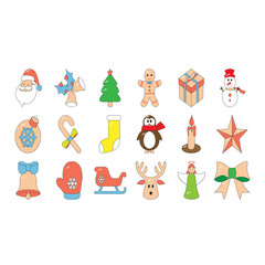 Beautiful Christmas icons