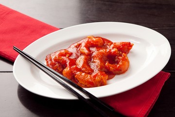 shrimp, seafood, 칠리새우, chili saeu, chili shrimp