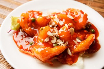 shrimp, seafood, 칠리새우, chili saeu, chili shrimp